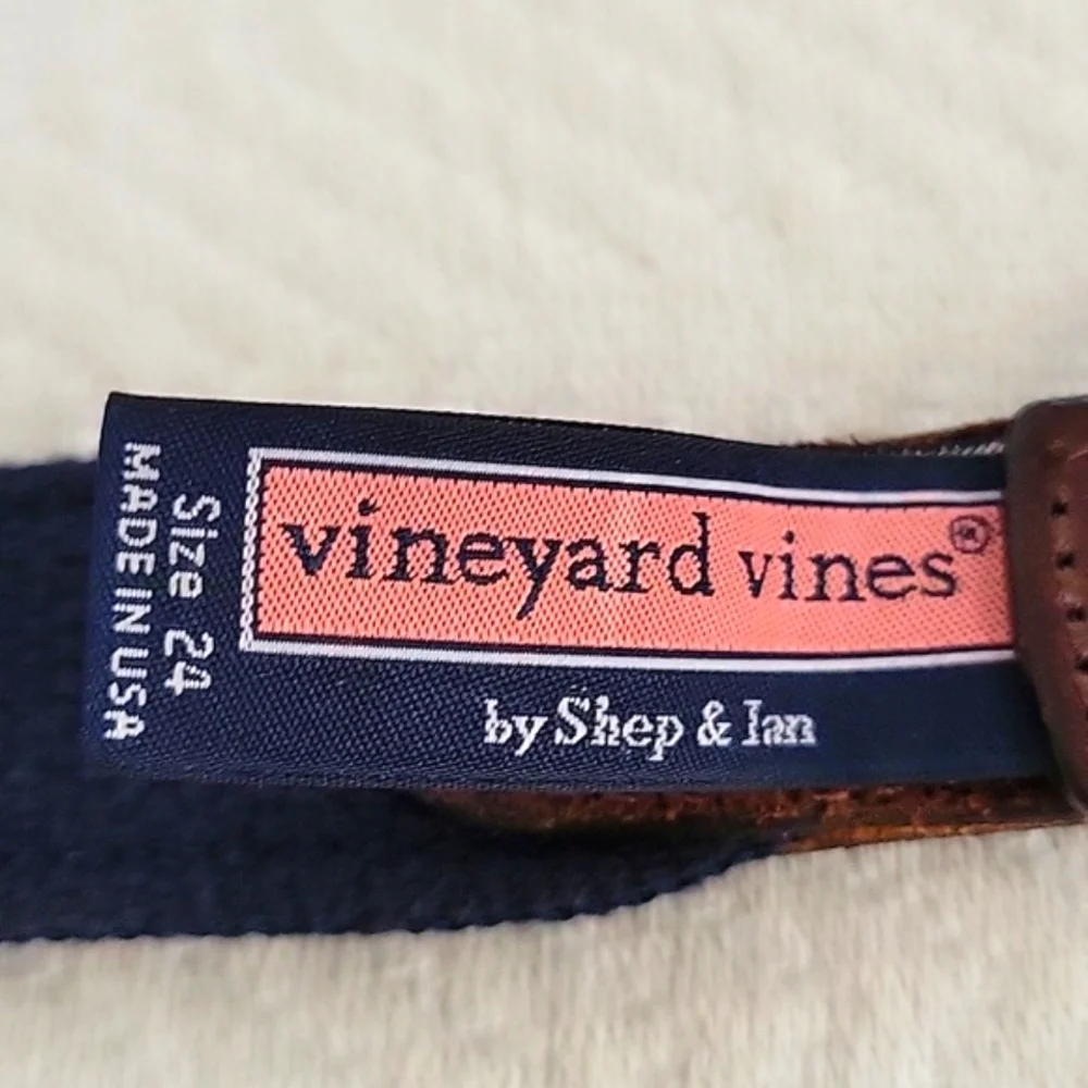 Vineyard Vines Youth Lacrosse Belt - 24